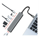 MacBook 7 In 1 HDMI SD TF Usb C Charging Docking Station